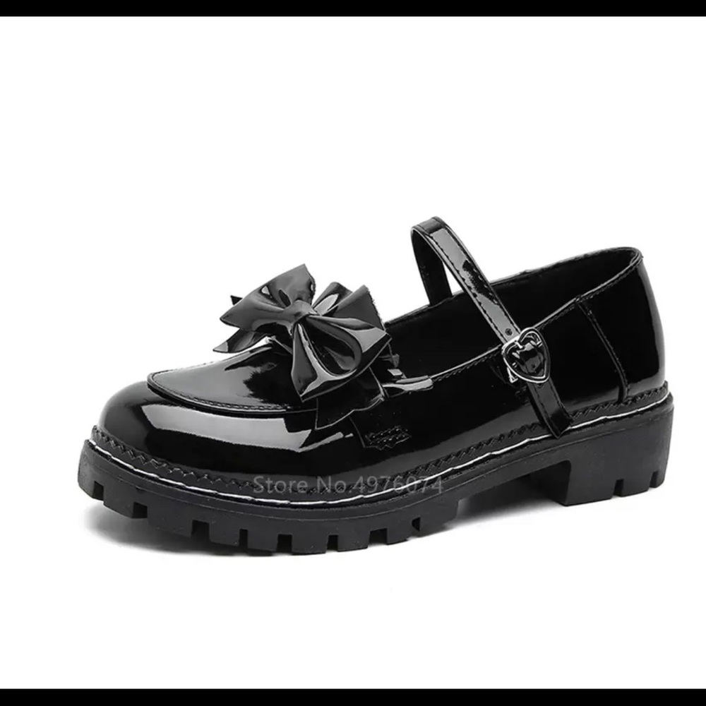 NEW Harajuku Cosplay Lolita Shoes Black
